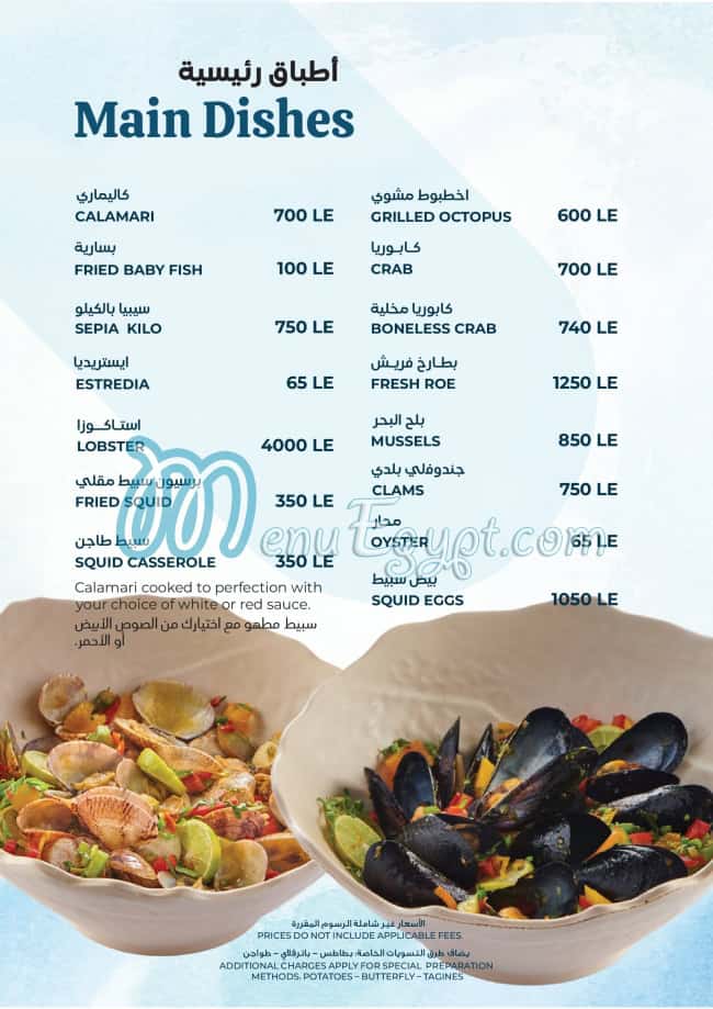 Sea Gull menu 11