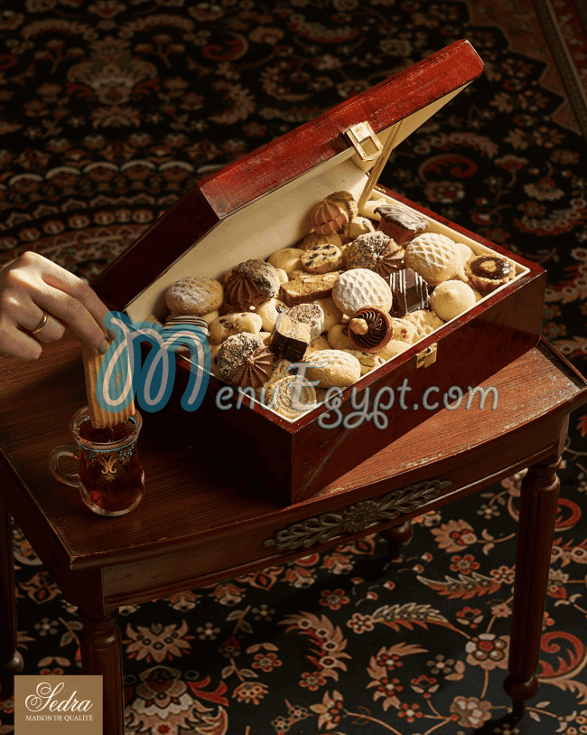 Sedra menu page 4 - prices