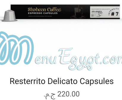 Shaheen Coffe Roastery menu 2