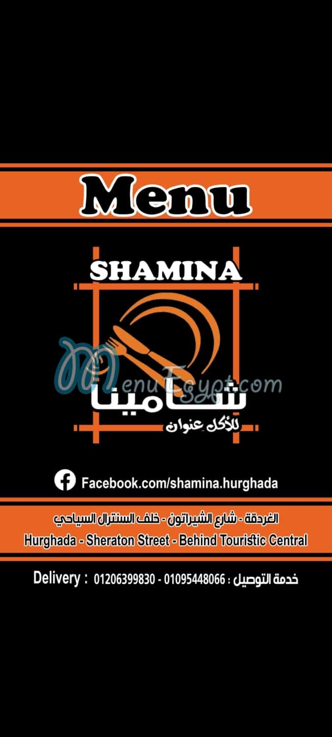 Shamina Syrian menu 8