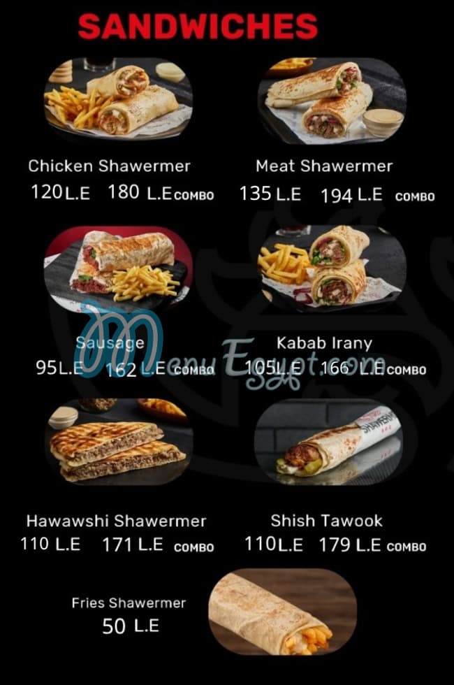 Shawermer menu 2