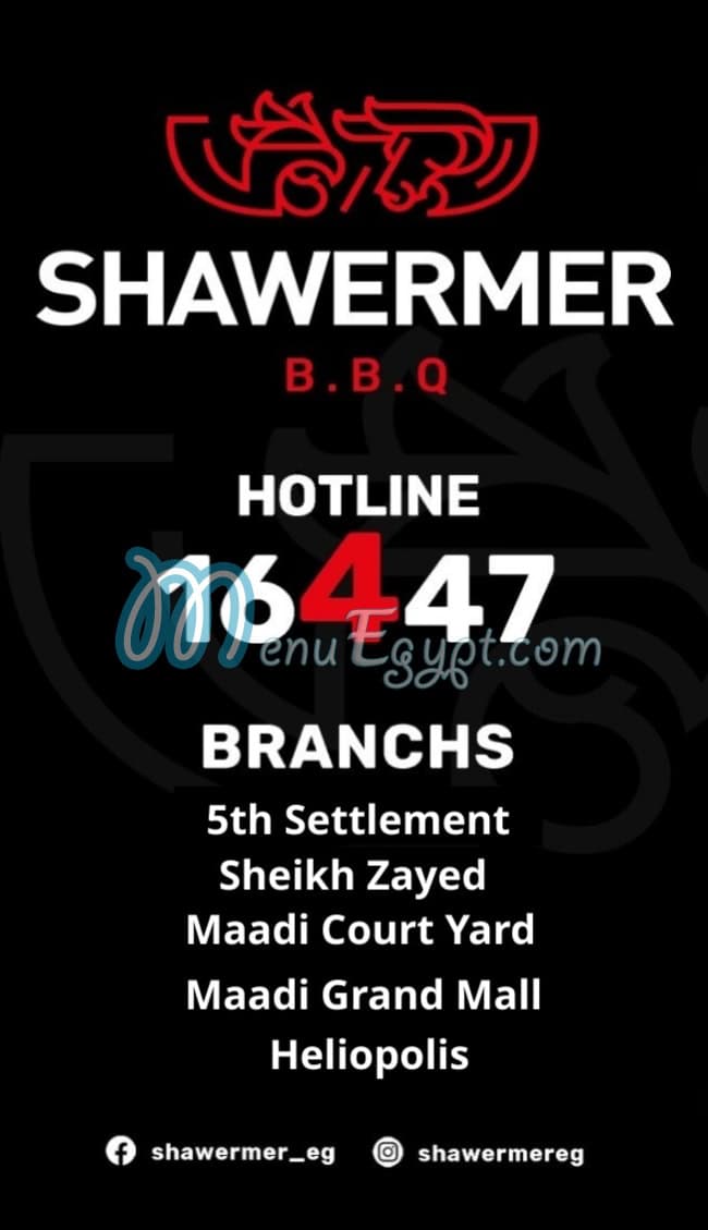 Shawermer menu 5