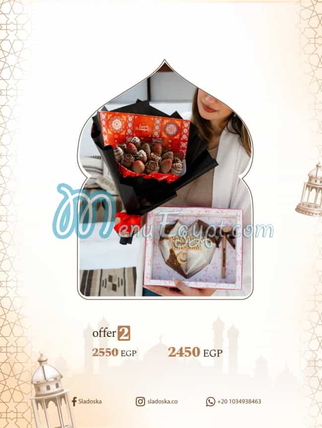 Sladoska menu page 19 - prices