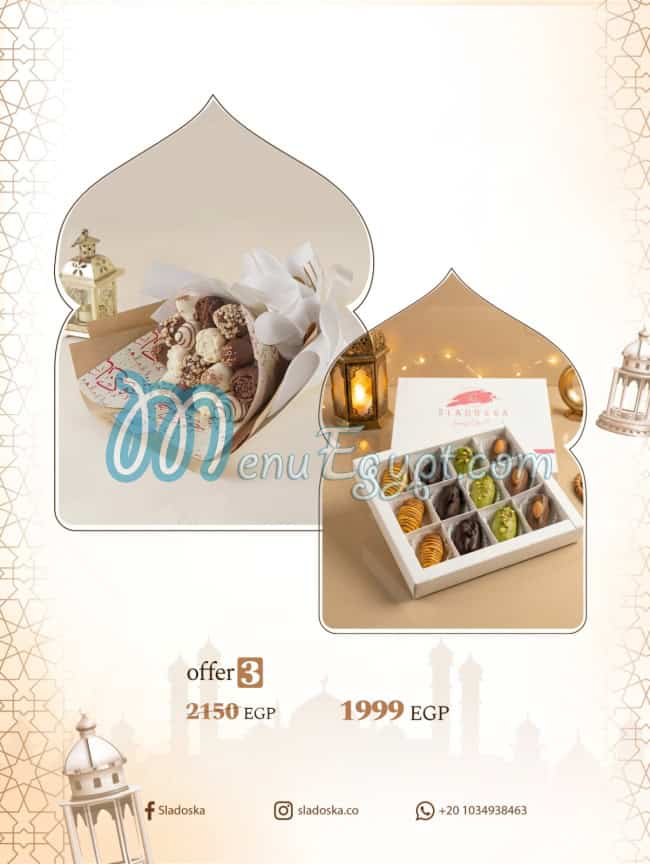 Sladoska menu page 21 - prices