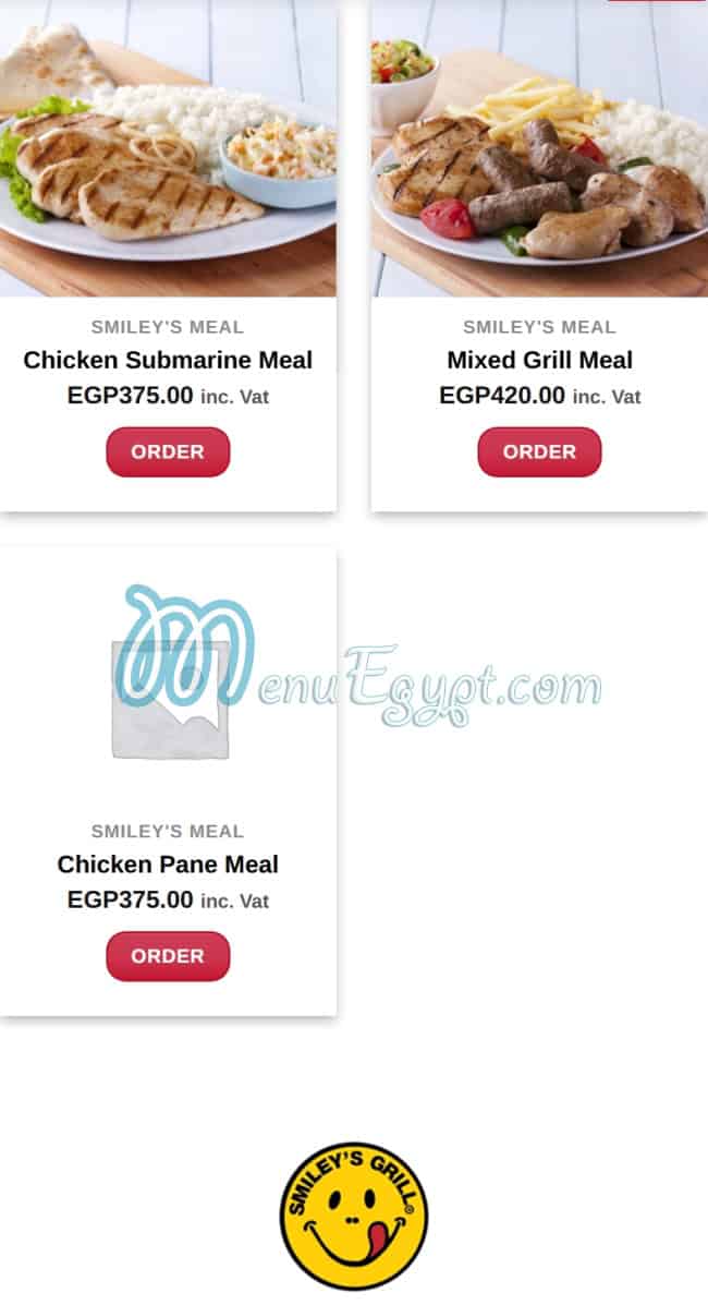 Smileys Grill menu 8