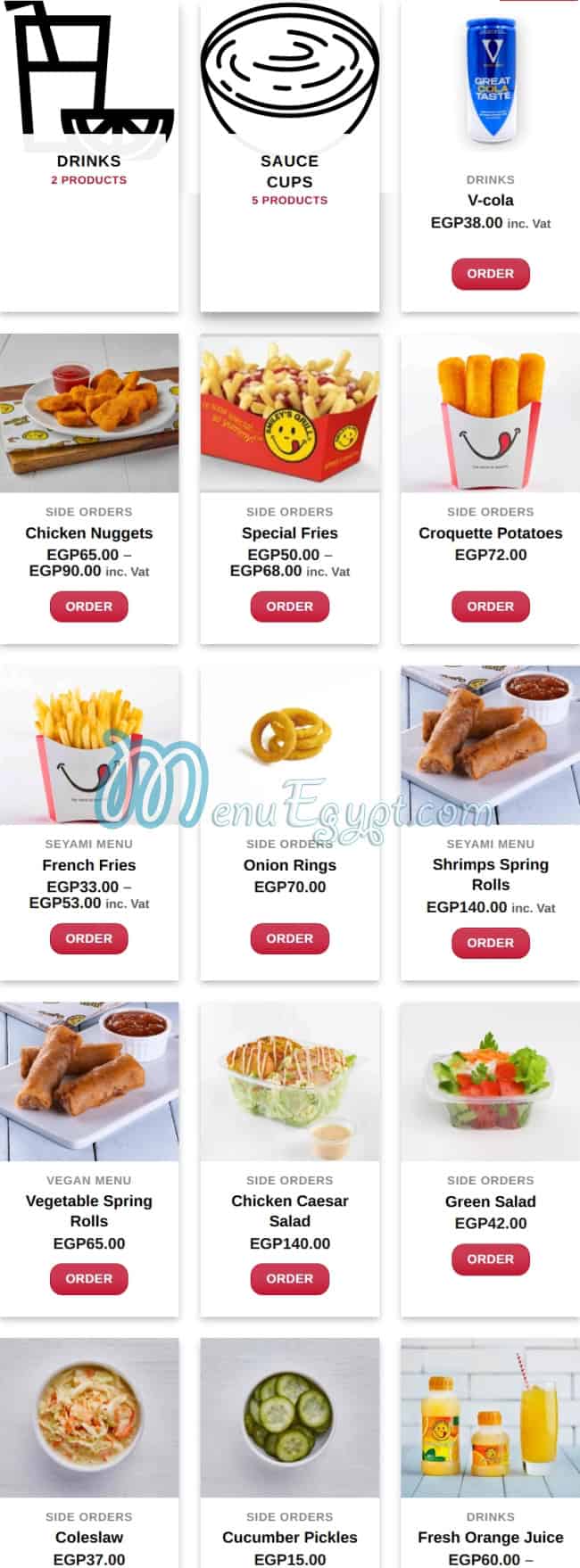 Smileys Grill menu 9