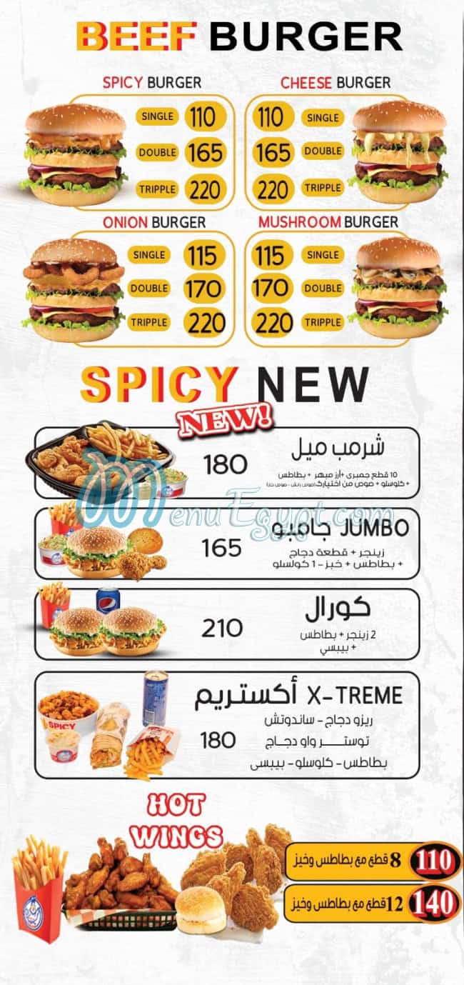 spicy chicken menu 4
