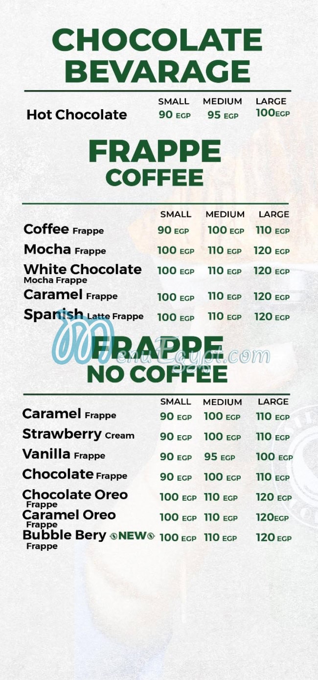 Strella Coffe Cafe menu 5