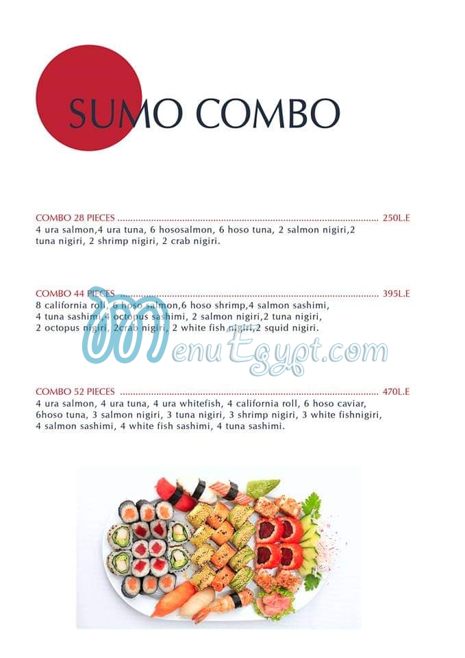 Sumo Sushi menu 15