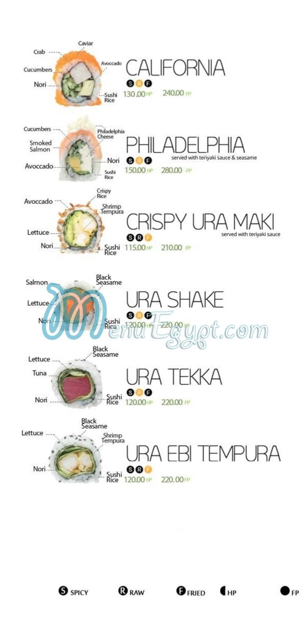 Sushi Bay menu 11