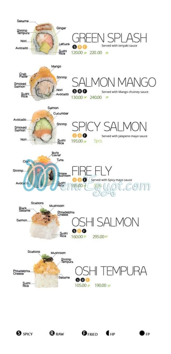 Sushi Bay menu 16