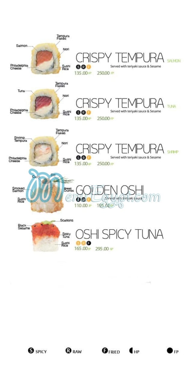 Sushi Bay menu 17