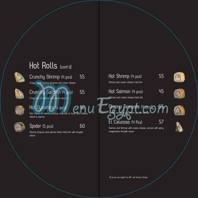 Sushi Circle menu 11