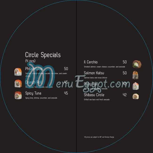 Sushi Circle menu 13