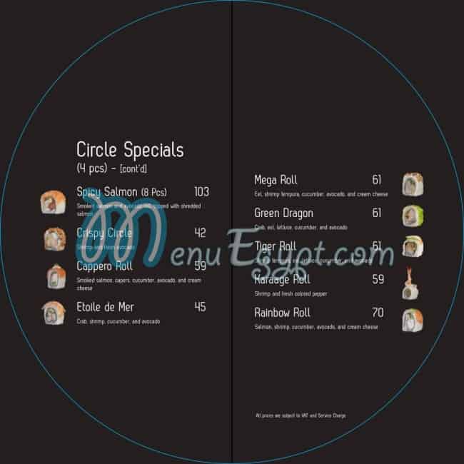 Sushi Circle menu 14