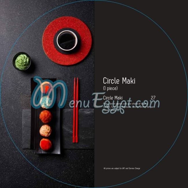 Sushi Circle menu 6