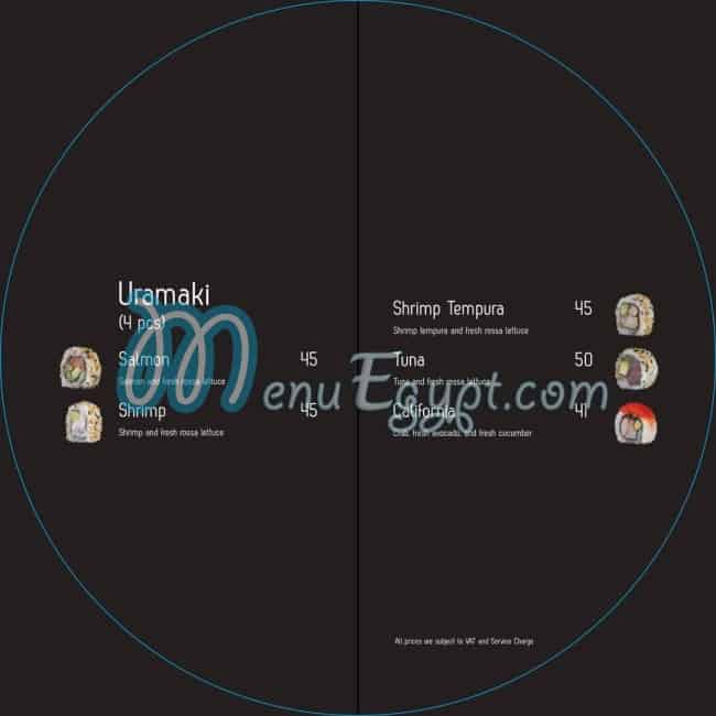 Sushi Circle menu 9