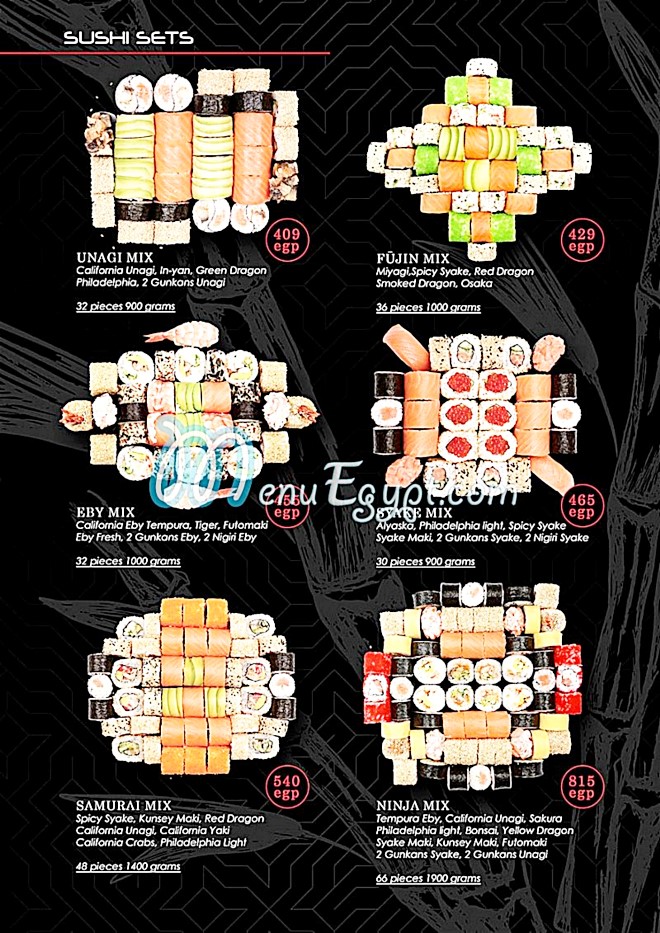 Sushi Club Cairo menu 10