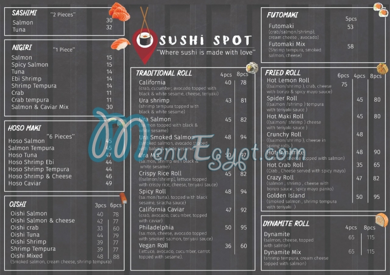 sushi spot menu 2