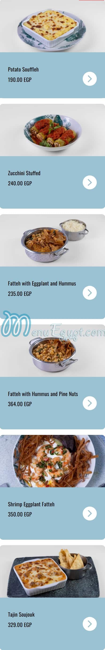 Tamara Lebanese Bistro menu 14