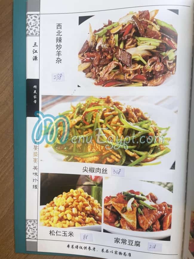 The Chinese Muslim menu 12