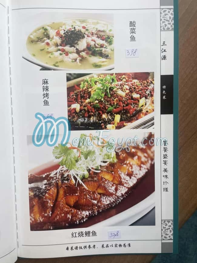 The Chinese Muslim menu 15