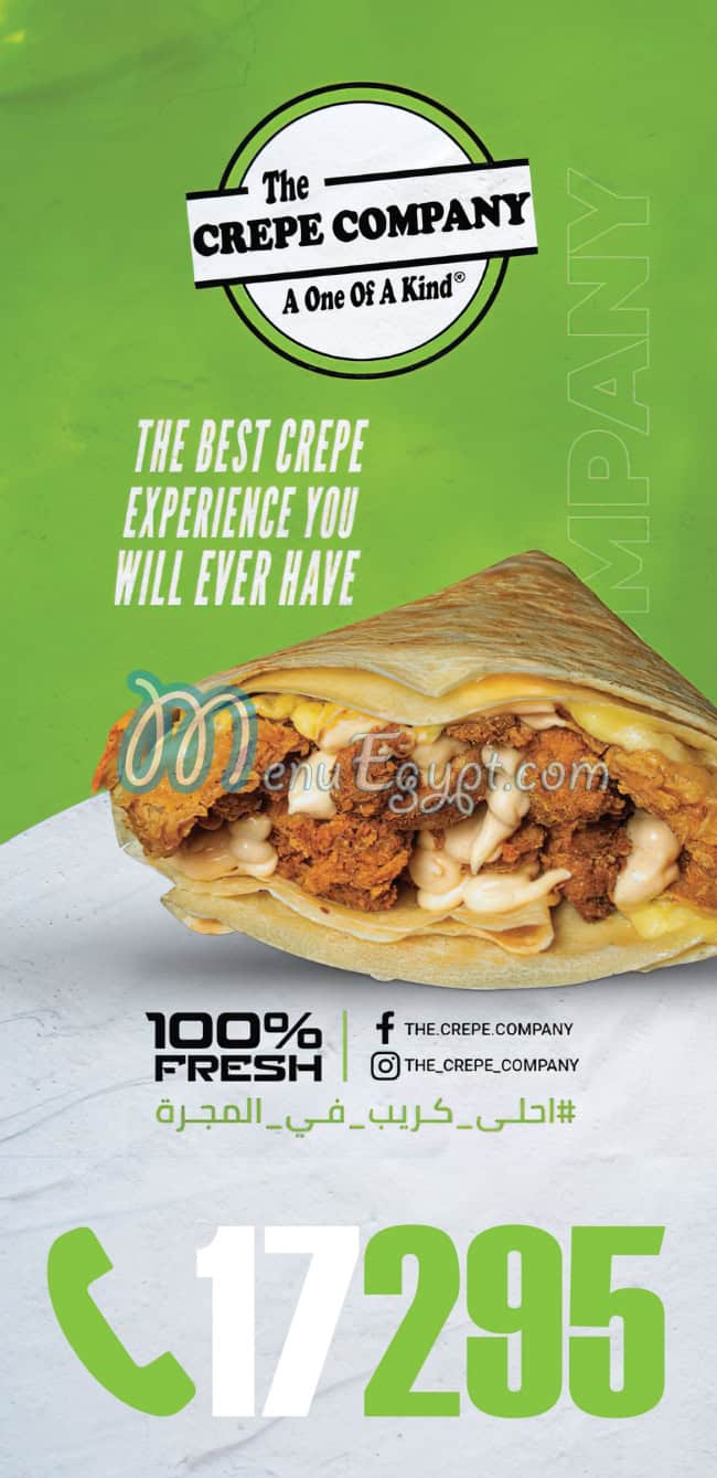 The Crepe Company menu 6