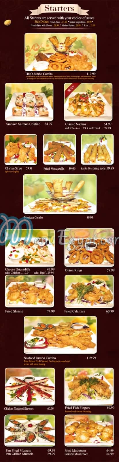 Trio R menu 11