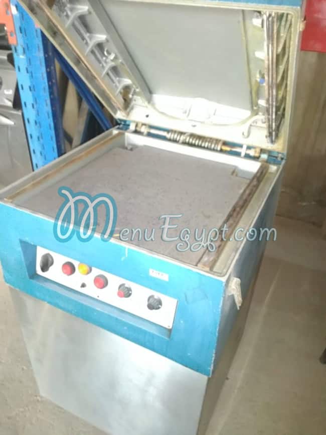 Vacuum packaging machines Food products menu 12