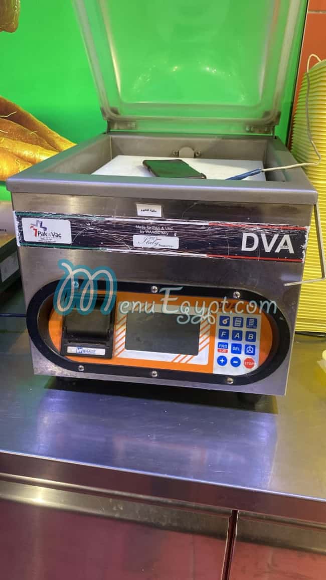 Vacuum packaging machines Food products menu 5