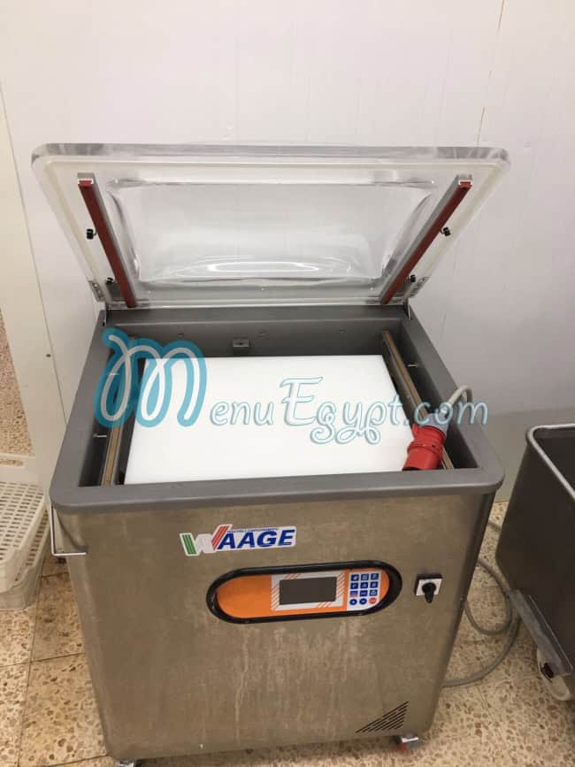 Vacuum packaging machines Food products menu 7