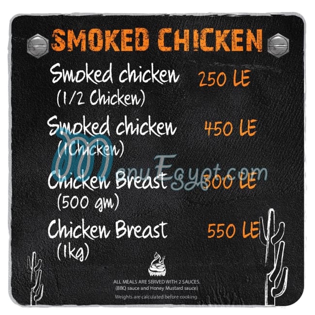 WACO TEXAS BBQ menu 2