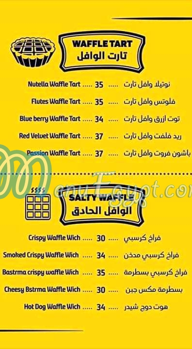 Waffle Art menu 12