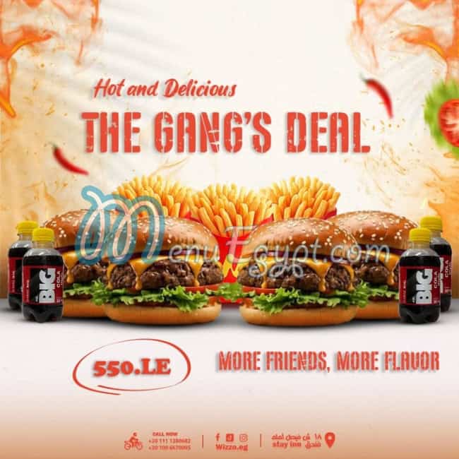 Wizzo Fried Chicken menu page 8 - prices